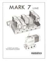 NUMATICS MK7 CATALOG MARK 7 SERIES: A COMPACT, 1/8" TAPPED, HEAVY DUTY, DIRECT SOLENOID, MULTIPURPOSE VALVE SERIES